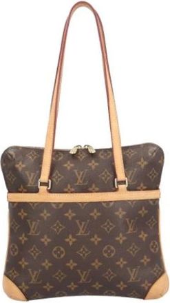Louis Vuitton Pre-owned Shoulder Bags, female, Brown, Size: ONE SIZE Pre-owned Vintage Canvas Shoulder Bag