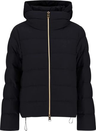 Herno Piumino con cappuccio - Nero