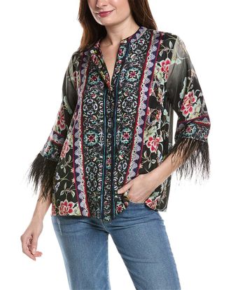 Johnny Was Lewella Silk Kimono