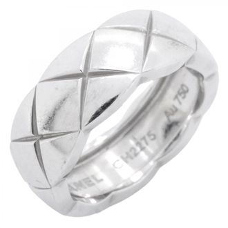 Chanel White Gold (18K) Band Ring (Pre-Owned)