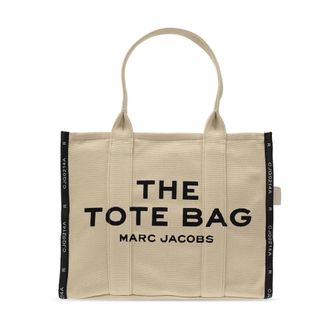 Marc Jacobs Shopper tas met logo - Dames - Shoppers - Beige - ONE Size - Tassen