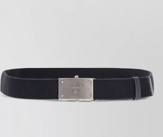 Prada logo-buckle belt