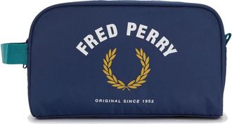 Fred Perry Sports Nylon Wash Bag - unisex - Toilettassen - Blauw - ONE Size - Nylon - Tassen