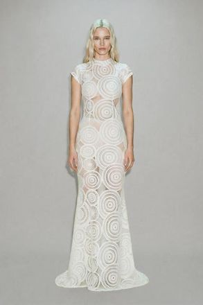 Ato&igrave;r Sapphira Maxi Dress in Ivory at Nordstrom, Size X-Large
