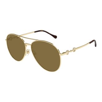Gucci Stylish Metal Frame Sunglasses