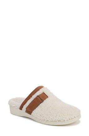 Vionic Izzy Faux Shearling Clog in Cream at Nordstrom Rack, Size 12