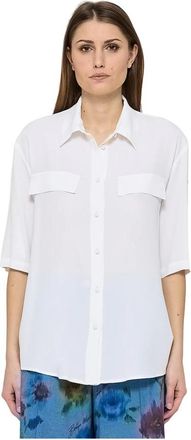 Federica Tosi Shirts - Dames - Overhemden - Wit - S - Overhemden