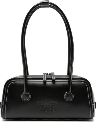 Margesherwood Contrast-stitch Logo-embossed Tote Bag