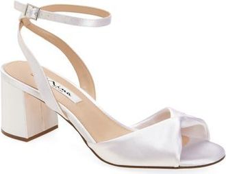 Nina Nigella Sandal in White at Nordstrom, Size 5.5