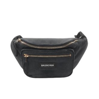 Balenciaga Pre-owned Belt Bags, male, Black, Size: ONE SIZE Pre-owned Explorer Nylon Belt Bag