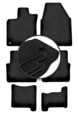 OEM Alfombrillas Premium Para Nissan Qashqai +2 Crossover (2007-2013)