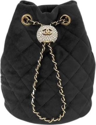 Chanel Pre-owned Vintage Bucket Bag - Pre-owned - Mujer - Negro - ONE SIZE