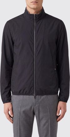 Herno Bomber in nylon con collo alto e chiusura con zip