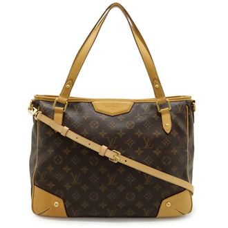Louis Vuitton Monogram Brown Monogram Shoulder Bag Tote Bag (Pre-Owned)