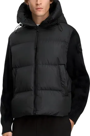 Canada Goose Hybridge Grove Knit Down Hoodie