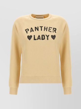 Valentino Garavani graphic print crew neck sweatshirt