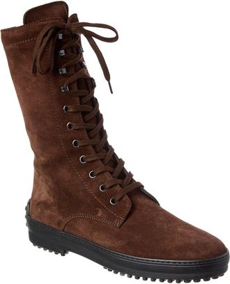 Tod's TodS Gommino Suede Boot