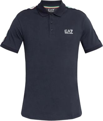 Emporio Armani Polo con logo - Blu