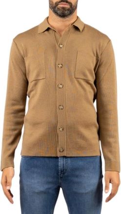 Daniele Fiesoli Camicia - Knitwear - Hombre - Marr&oacute;n - XL