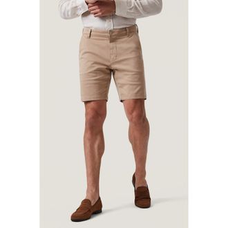34 Heritage Arizona Slim Fit Stretch Twill Chino Shorts in Pebble Twill at Nordstrom Rack, Size 30
