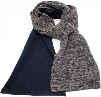 Portolano Colorblock Cashmere Scarf in Navy/nile Z/dnu at Nordstrom Rack