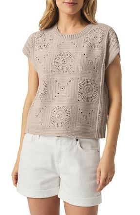 Splendid Anderson Open Stitch Sweater in Fawn at Nordstrom, Size X-Large