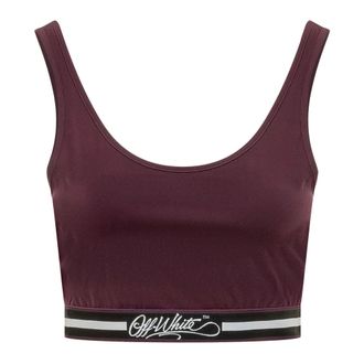 Off-white Dames, Tops, Paars, Maat: XS