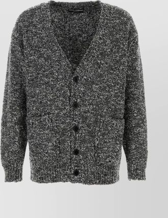 Dolce & Gabbana two-tone wool cardigan