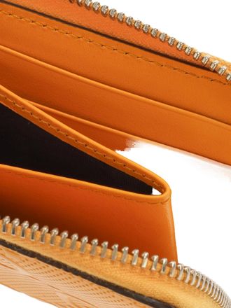 Gucci GG Perforated Leather Wallet - Orange