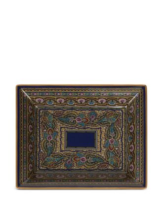 Etro Home Vassoio con stampa paisley (20cm x 16cm) - Blu