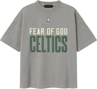 Fear of God T-shirt con logo - Grigio