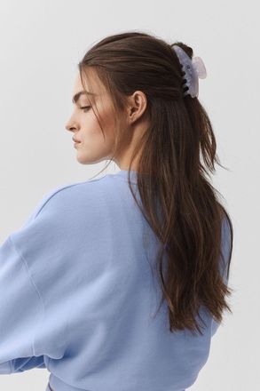 Alo | 90s Claw Clip in Light Provence Blue Marble