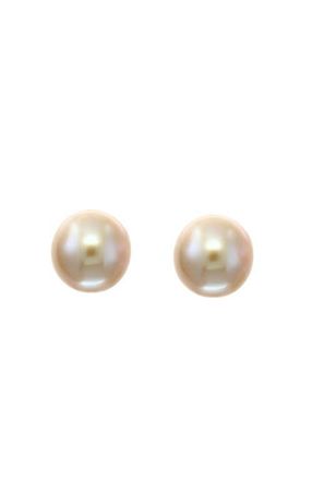 Effy 14K Rose Gold Freshwater Pearl Stud Earrings in 14K Gold at Nordstrom