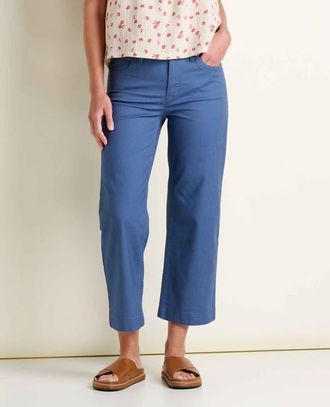 Toad & Co Earthworks Wide Leg Pant in Canal at Nordstrom, Size 10 26