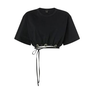 Pinko Ariano T-shirt - female - PINKO - T-Shirts - Black - M - Tops
