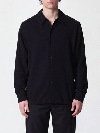 S&eacute;fr Camicia in misto lana a maniche lunghe con colletto alla francese