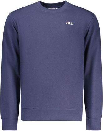Fila Blauw Biologisch Katoenen Heren Sweatshirt