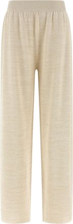 Fabiana Filippi Gold Cotton Casual Womens Pants