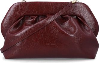Themoir&egrave; Burgundy Bios Gathered Handbag