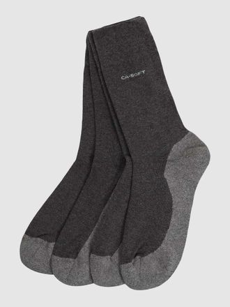 Camano Socken mit Elastischer Abschluss in Anthrazit, Größe 47-49
