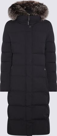 Moorer Coats Blue And Green-Donna