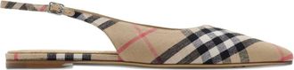 Burberry Ballerine a quadri - Toni neutri