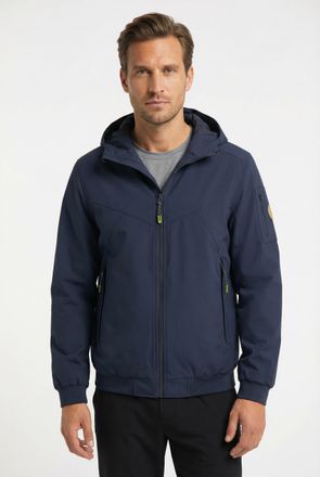 Icepeak Softshelljacke ICEPEAK MANGHAM, Herren, Gr. 46, dunkelblau, Obermaterial: 100% Polyester, Jacken Softshelljacke
