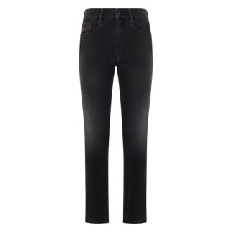 Diesel Slim-fit Jeans, female, Black, Size: W23 Slim D-Ollies JoggJeans