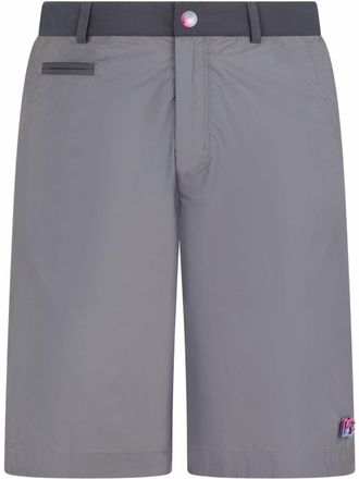 Dolce & Gabbana two-tone long swim shorts - men - Polyester - 48 - Grey