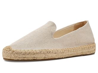 Soludos Smoking Platform Espadrille Womens Flat Shoes Natural Undyed : EU 41 (US Womens 10-10.5) B - Medium, Cotton