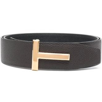 Tom Ford Heren, Accessoires, Zwart, Maat: 100 CM Leer