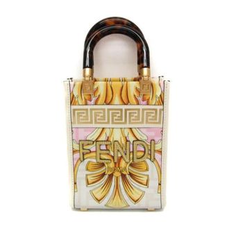 Fendi Pre-owned Canvas Handbag - Dames - Pre-owned - Veelkleurig - Maat: ONE Size