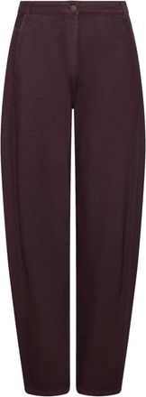 Marella Pantalones anchos - Trousers - Mujer - Marr&oacute;n - 2XS