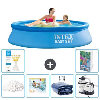 Intex Piscina Easy Set Redonda - 244x61 Cm - 7-piezas S5